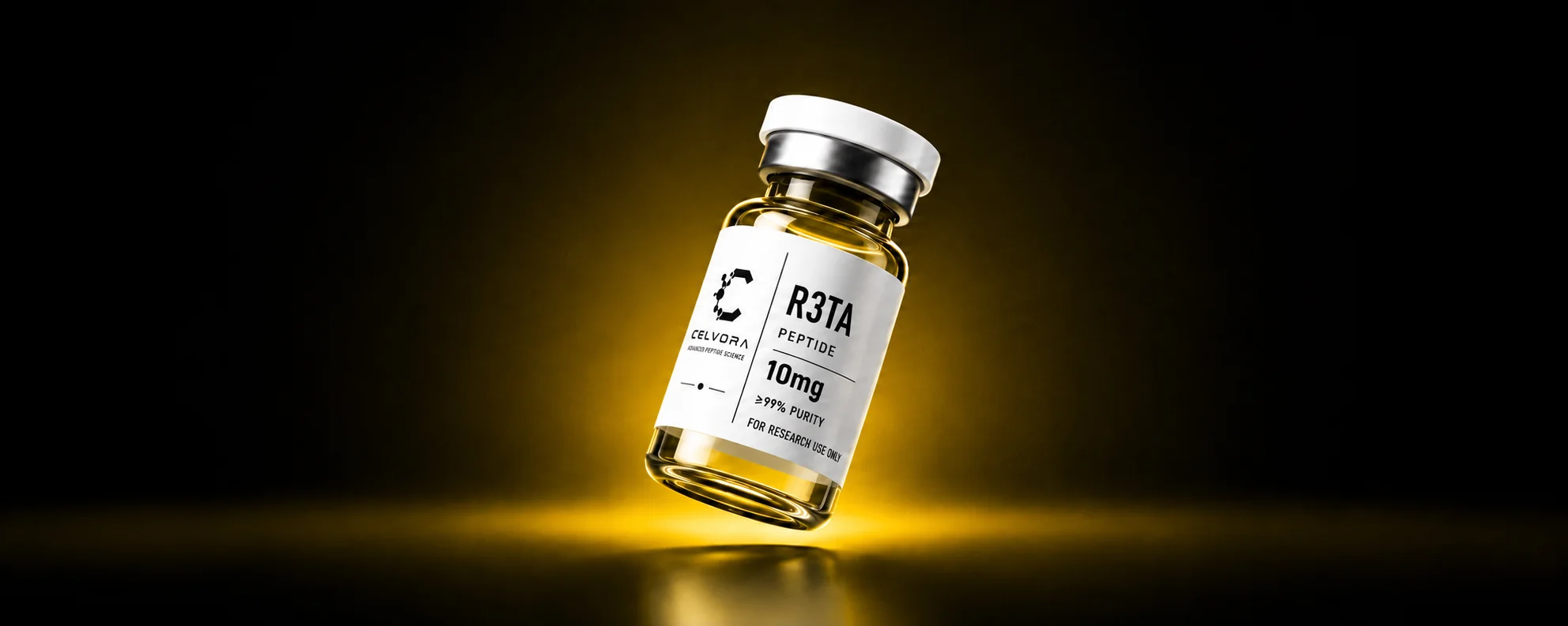 Research grade peptide vial